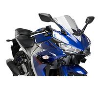 Puig 3171R Sport side winglets with aerodynamic design and downforce effect to improve stability and control while riding, Red