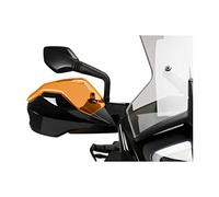 Puig 3589T Handguard Extension durable ABS construction, Orange