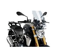 Puig 3625W Naked New Generation Touring Windscreen for motorcycles without original BMW support Transparent