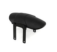 Puig 3688N Front mudguard made of CNC-milled aluminum sheet with minimalist design and anodized finish for protection and aesthetics, Black