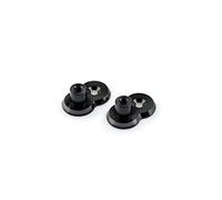Puig 3838N 20mm Adjustable Footpegs Relocation Adaptors Kit Black