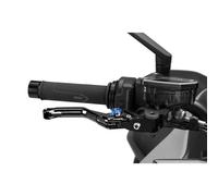 PUIG 4.0 Brake Lever Fixed Short Black Blue Selector