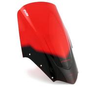 Puig 4061R Racing Windscreen optimised aerodynamics, Red