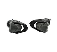 Puig 4185N R19 Engine Protectors with nylon sliders and compact design for full chassis and engine protection, Black