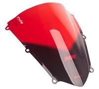 Puig 4356R Racing and aerodynamic screen in 3 mm acrylic with double height that improves helmet protection and high-speed stability, Red