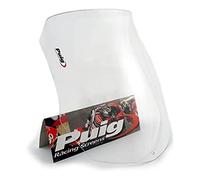 Puig 4376W High and aerodynamic Touring windscreen in 4 mm CN acrylic with rounded profile, flat upper area and deflectors that improve protection, Clear