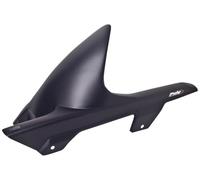 Puig 4403J Rear fender made of high-resistance ABS with integrated chain guard that improves protection and reduces splashes, Matte Black