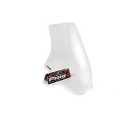 Puig 4619W High and aerodynamic Touring windscreen in 4 mm CN acrylic with rounded profile, flat upper area and deflectors that improve protection, Clear