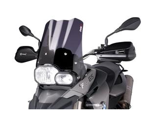 Puig 4670F Touring Windscreen improved wind protection, Dark Smoke