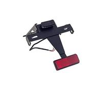 Puig 4732N License Plate Holder Brackets steel and polyamide license plate holder with adjustable tilt, secure mounting system and sporty design, Black