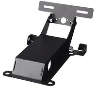 Puig 4733N License Plate Holder Brackets steel and polyamide license plate holder with adjustable tilt, secure mounting system and sporty design, Black
