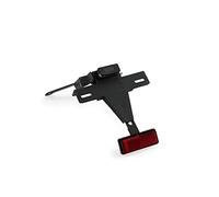 Puig 4852N License Plate Holder Brackets steel and polyamide license plate holder with adjustable tilt, secure mounting system and sporty design, Black