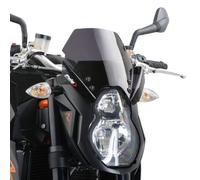 Puig 4942F Windshield for KTM 990 SuperDuke/R 2007-2013, Dark Smoke, Medium