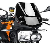 Puig 5051N Windshield for BMW F800 R 2009-2014, Black, Medium