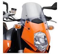 Puig 5053H Naked New Generation Sport sporty and aerodynamic in 3 mm acrylic with raised design that improves protection and maintains wide visibility, Smoke