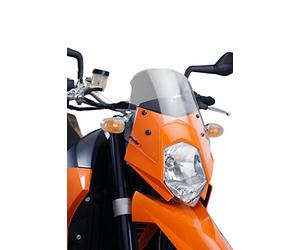 Puig 5053W Naked New Generation Sport model specific design, Transparent