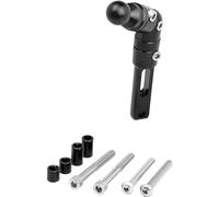 Puig 5250W Touring Plus extra tall aerodynamic windscreen in high-impact acrylic with rounded profile that maximizes protection and riding comfort, Clear