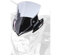 Puig 5645H Windshield for Suzuki GSR750/ABS 2011-2014, Smoke, Medium