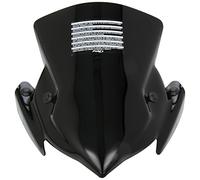 Puig 5646N Windshield for Suzuki GSR750/ABS 2011-2014, Black, Medium