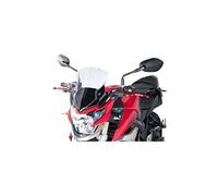 Puig 5646W Naked New Generation Sport sporty and aerodynamic in 3 mm acrylic with raised design that improves protection and maintains wide visibility, Clear