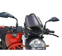 Puig 5655W Windshield for Ducati Diavel 2011-2014, Transparent, Medium