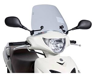 Puig 5657H Windscreen Model Traffic Suzuki Sixteen 08-13, Clear / Smoke