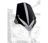 Puig 5658N Windshield for Triumph Speed Triple 2011-14/ Speed Triple R 2012-14/ Street Triple 2011-2014/ Street Triple R 2011-2014, Black, Medium