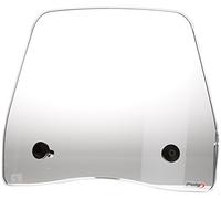 Puig 5673W Trafic and Urban Flyscreen aerodynamic urban polycarbonate screen, 3 mm thick, with rounded profile and wind protection for daily riding, Clear