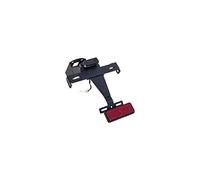 Puig 5735N License Plate Holder Brackets steel and polyamide license plate holder with adjustable tilt, secure mounting system and sporty design, Black