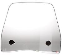 Puig 5844W Trafic and Urban Flyscreen aerodynamic urban polycarbonate screen, 3 mm thick, with rounded profile and wind protection for daily riding, Clear
