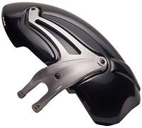 Puig 5861C Rear fender made of high-resistance ABS with integrated chain guard that improves protection and reduces splashes, Carbon