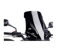 Puig 5895W High and aerodynamic Touring windscreen in 4 mm CN acrylic with rounded profile, flat upper area and deflectors that improve protection, Clear