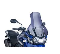 Puig 6000F Touring Screen for Triumph Tiger Explorer 12'-15', Triumph Tiger Explorer XC 13'-15', Dark Smoked