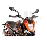 Puig 6009W Naked New Generation Sport model specific design, Transparent