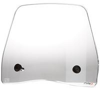 Puig 6015W Trafic and Urban Flyscreen aerodynamic urban polycarbonate screen, 3 mm thick, with rounded profile and wind protection for daily riding, Clear