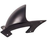 Puig 6043J Rear fender made of high-resistance ABS with integrated chain guard that improves protection and reduces splashes, Matte Black