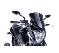 Puig 6251A Naked New Generation Sport sporty and aerodynamic in 3 mm acrylic with raised design that improves protection and maintains wide visibility, Blue