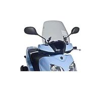 Puig 6264H Trafic and Urban Flyscreen aerodynamic urban polycarbonate screen, 3 mm thick, with rounded profile and wind protection for daily riding, Smoke