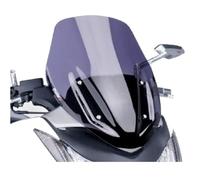 Puig 6283F Windshield Sport for Maxiscooter Honda Integra 2012-2015, Integra 750 2014-2015, Dark Smoke, Medium