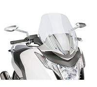 Puig 6283W Windshield Sport for Maxiscooter Honda Integra 2012-2015, Integra 750 2014-2015, Transparent, Medium