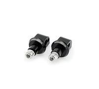 Puig 6349N Adapters By Pair Foot Pegs Passenger For Honda VFR1200F 10'-16', Black