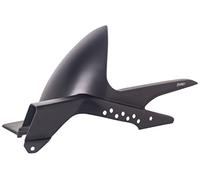 Puig 6354J Rear fender made of high-resistance ABS with integrated chain guard that improves protection and reduces splashes, Matte Black