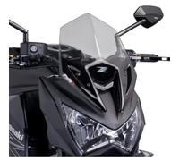Puig Naked Bike Screen Z 800, model year 2013, lightly tinted