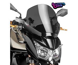 Puig 6407F Trend Windscreen in Dark Smoke color with aerodynamic universal design