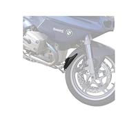 Puig 6430N Front fender flap made of high-resistance ABS that improves protection against impacts and splashes, Black