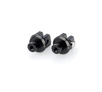 Puig 6456N Adapters By Pair Foot Pegs Rider For Honda CB1000 13'-14', Yamaha FJR1300A/AS 13'-18', Black