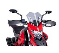 Puig 6489H Windshield for Ducati Hypermotard/SP 2013-2014, Smoke, Medium
