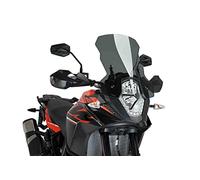 Puig 6494F Touring Windscreen, Dark Smoke, Medium