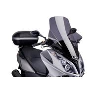 Puig 6790F Windshield Touring for Maxiscooter Kymco SuperDink 125i/300i 2009-2015, Downtown 125i/300i, Dark Smoke, Medium