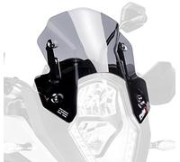 Puig 6847H Sport Screen compact and aerodynamic in high-impact acrylic with rounded profile and sporty design that improves protection and visibility, Smoke